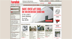 Desktop Screenshot of farmtek.com